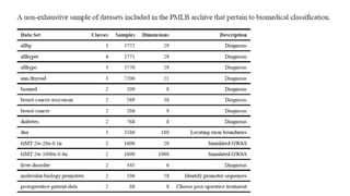 Machine learning to solve bioinformatics problems | PPTX