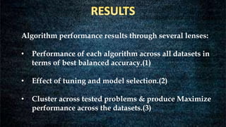 Machine learning to solve bioinformatics problems | PPTX | Artificial ...