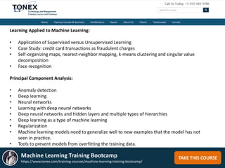 Machine Learning Training Bootcamp | PPTX