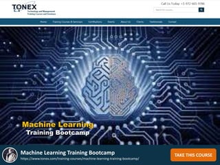 Machine Learning Training Bootcamp | PPTX
