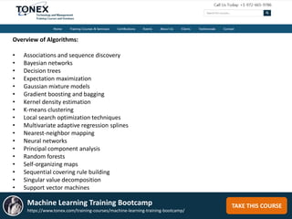Machine Learning Training Bootcamp | PPTX