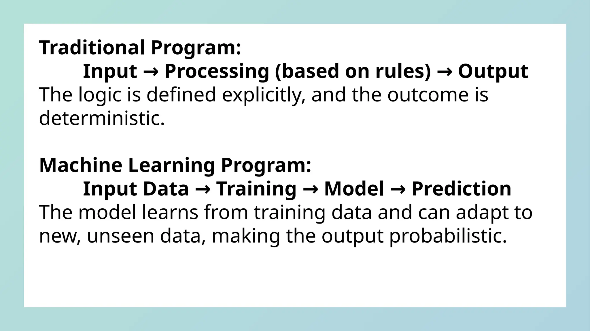 MACHINE LEARNING INTRODUCTION FOR BEGINNERS | PPTX