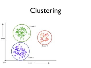 Clustering
 