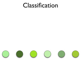 Classiﬁcation
 