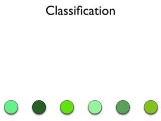 Classiﬁcation
 
