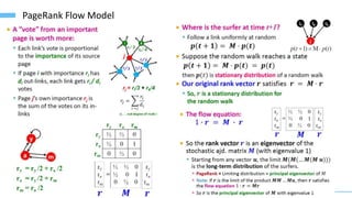 20
PageRank Flow Model
 