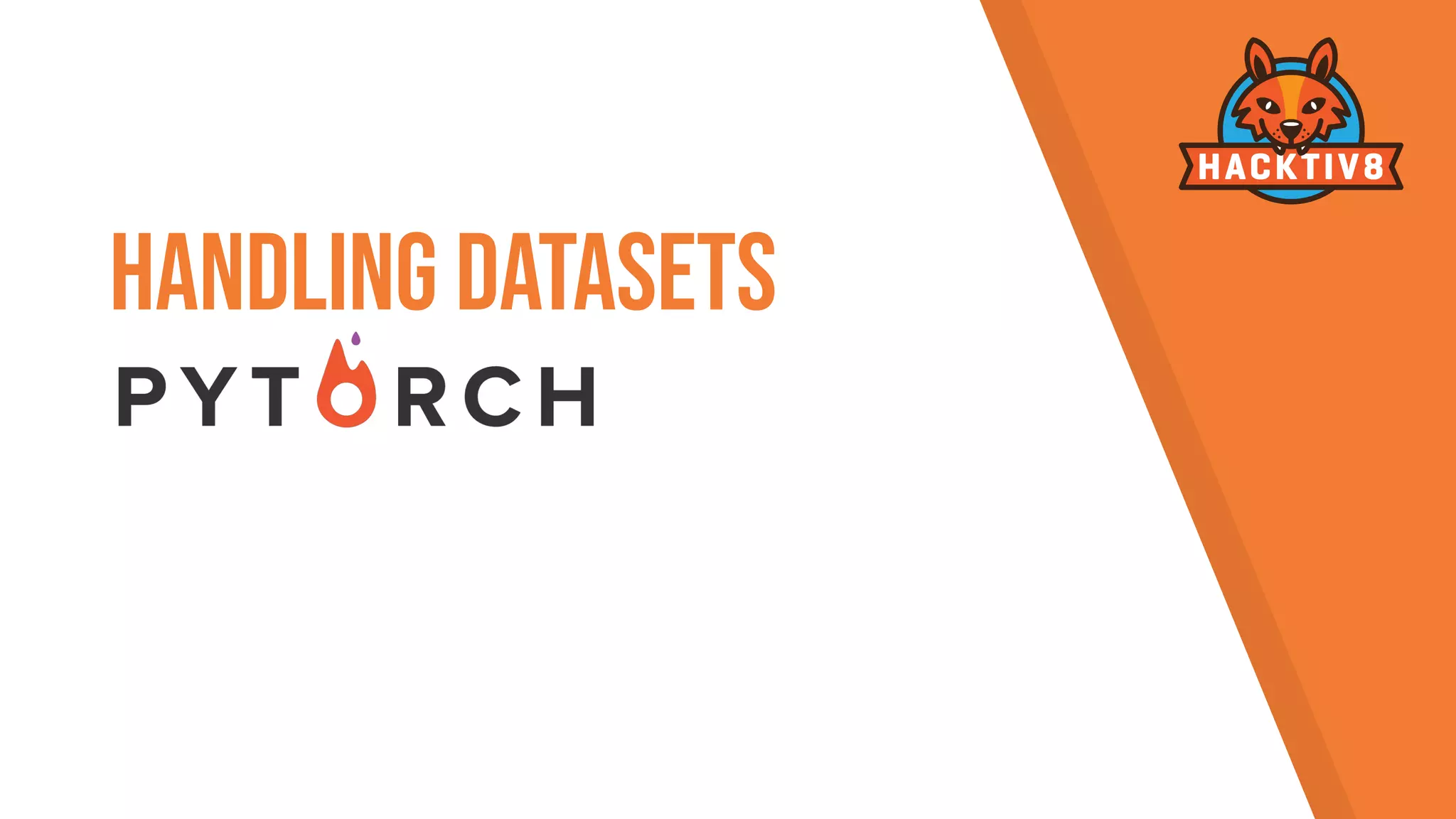 Handling DataSets 