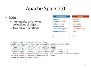 Large Scale Machine learning with Spark | PPTX