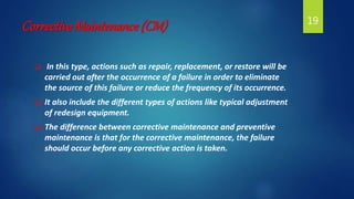 Machine maintenance | PPTX