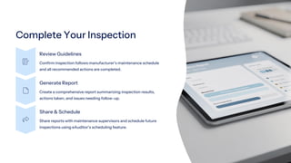 Machine Preventive Maintenance Inspection with eAuditor Audits and ...