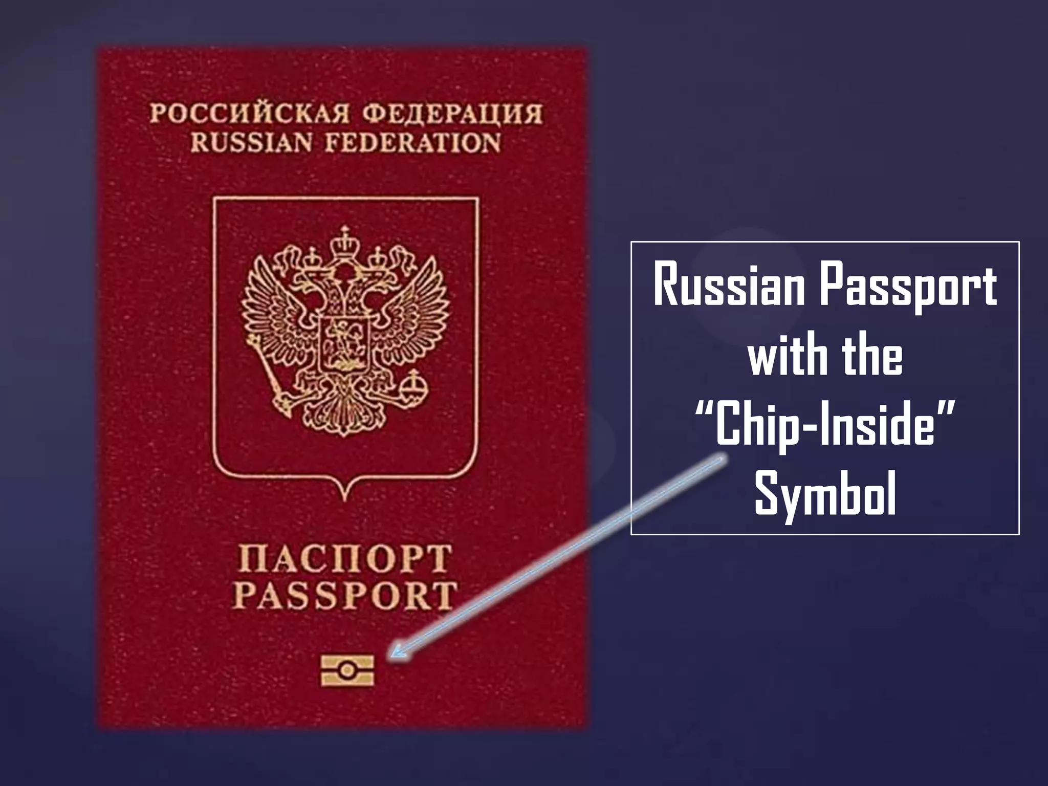 Russian Passport
with the
“Chip-Inside”
Symbol

 