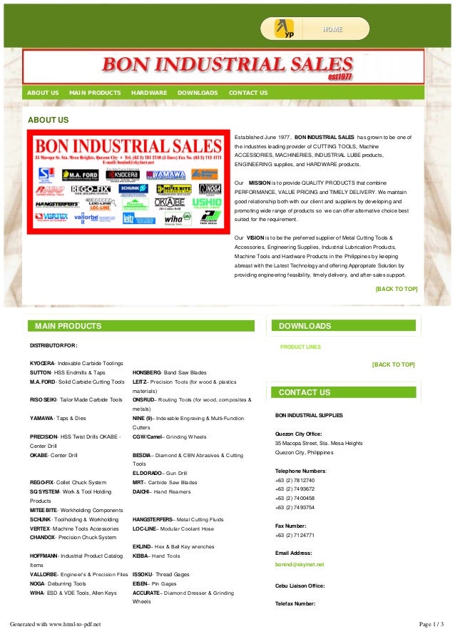 sales industries
