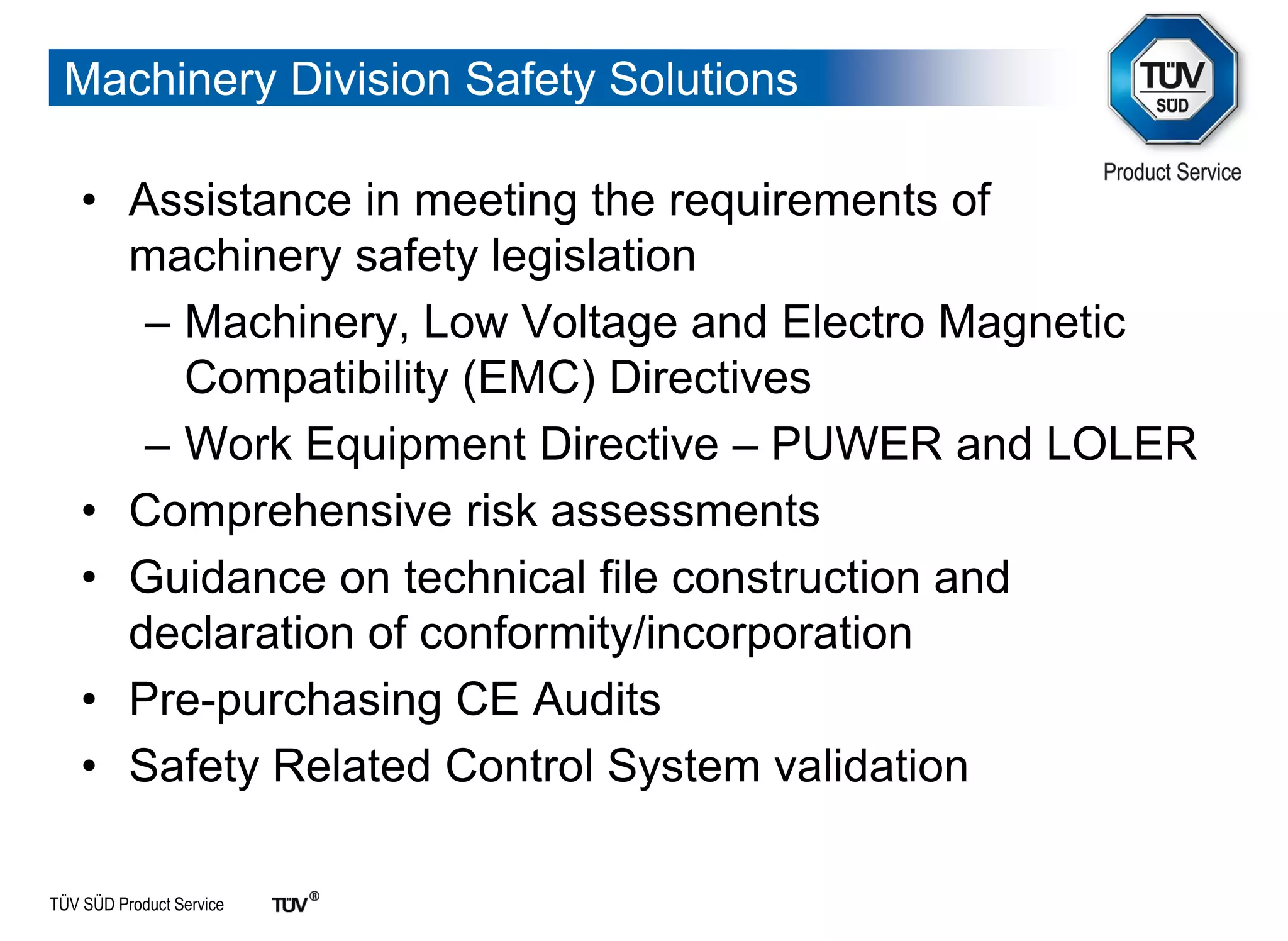 Machinery Safety. TÜV SÜD.pdf
