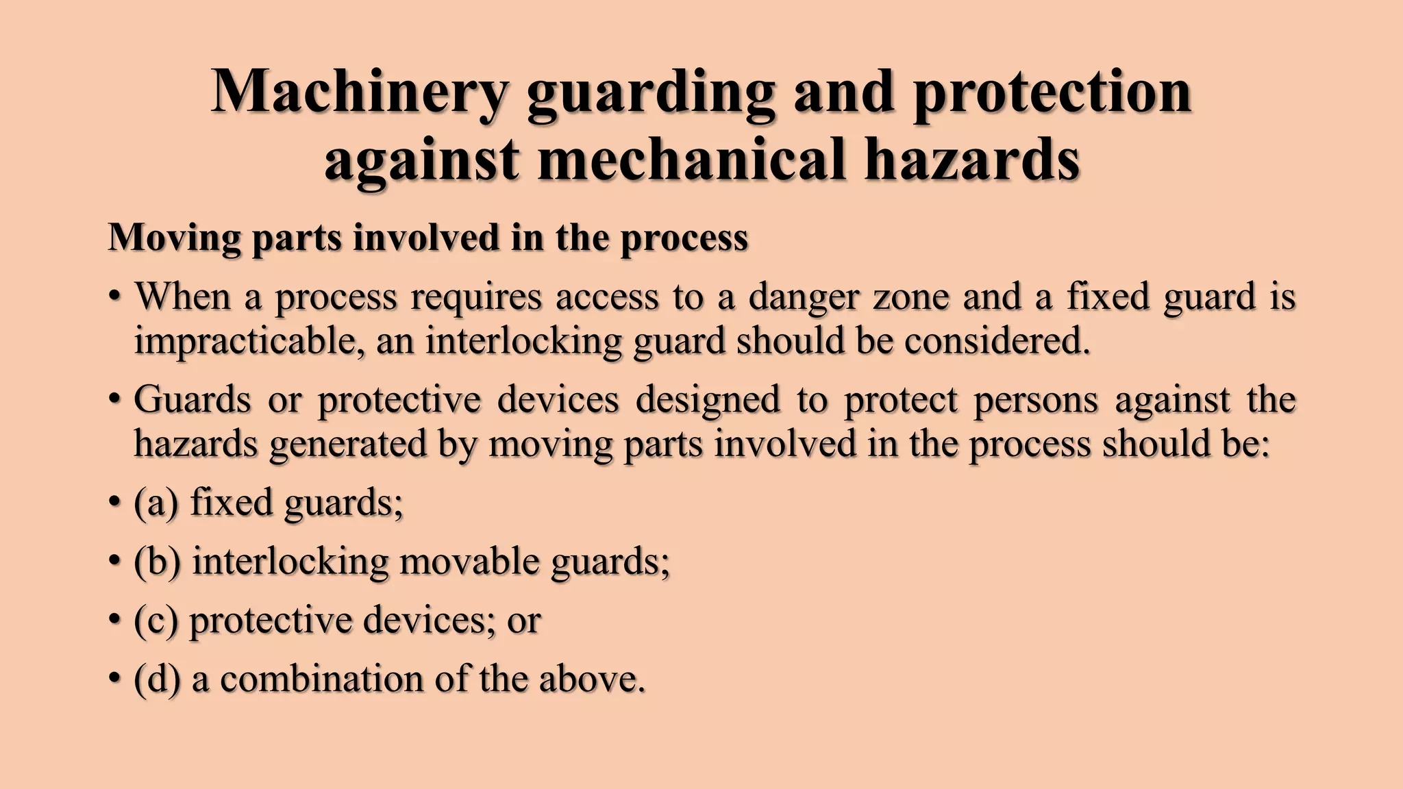 Machine Safety | PPTX
