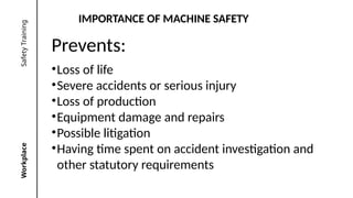 Machine Guarding, Safety Maachine Safety | PPTX