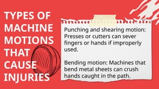 Machine Safety Practices for BOSH Subject | PPTX