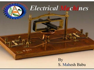 Electrical Machines Tutorial - javatpoint