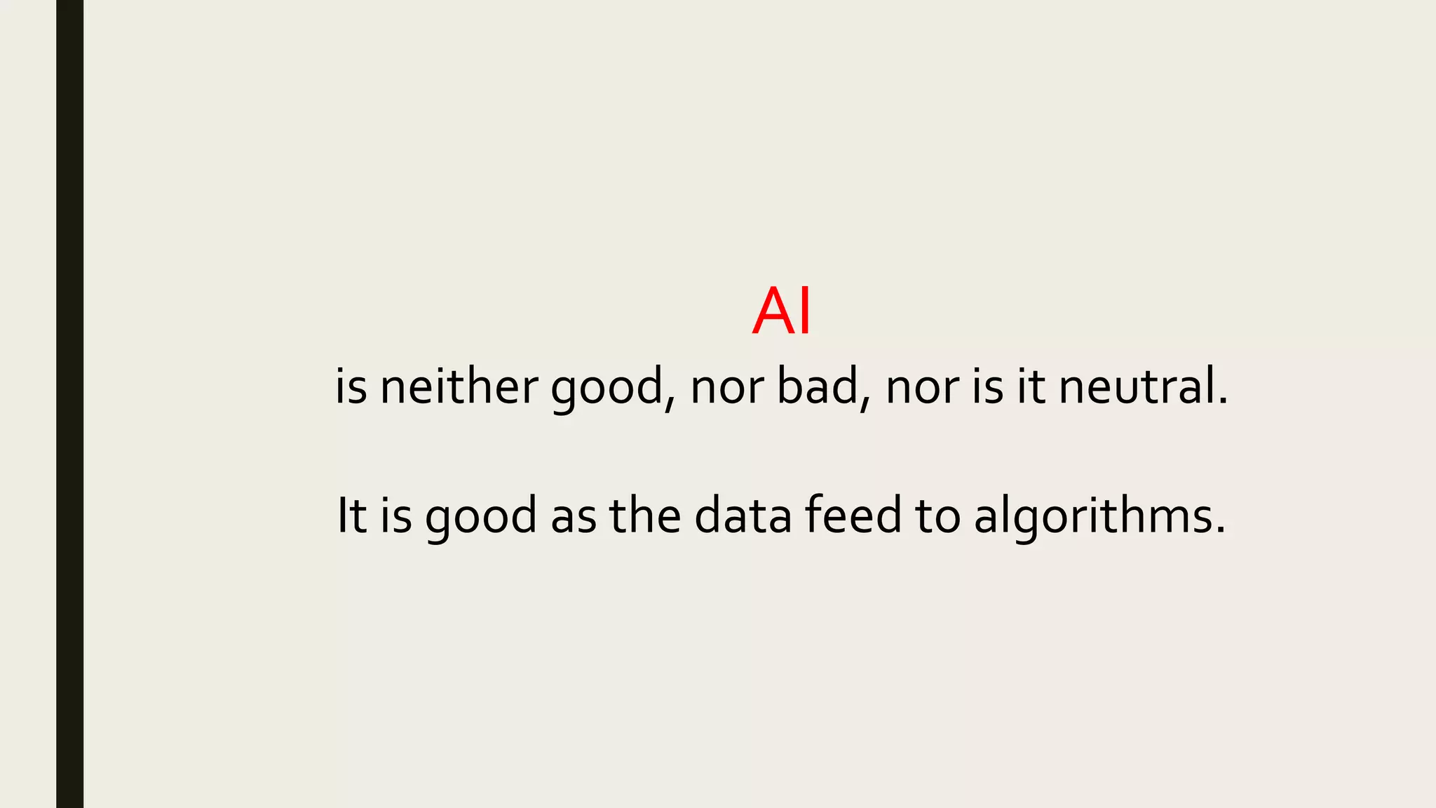 Is AI good bad or Neutral? | PPTX