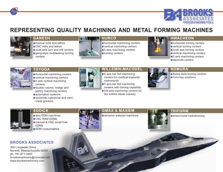 machine tool flyer line card flyer line