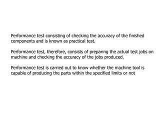 Machine tool metorology | PPTX