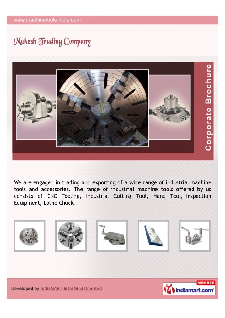 Mukesh Trading Company, Delhi, Machine Tools