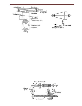 Machine tools lecture notes iii-i | PDF