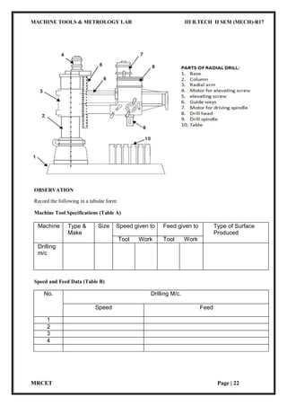 Machine Shop Pdf Machine Tools & Metrology Lab Manual.pdf
