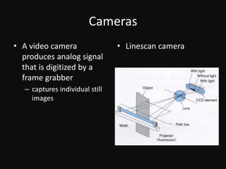 Multiple CamerasPart handling is simplified - part moves through on conveyorPart orientation is not requiredInspection is done without slowing manufacturing lineOnly minimal spacing between parts is required