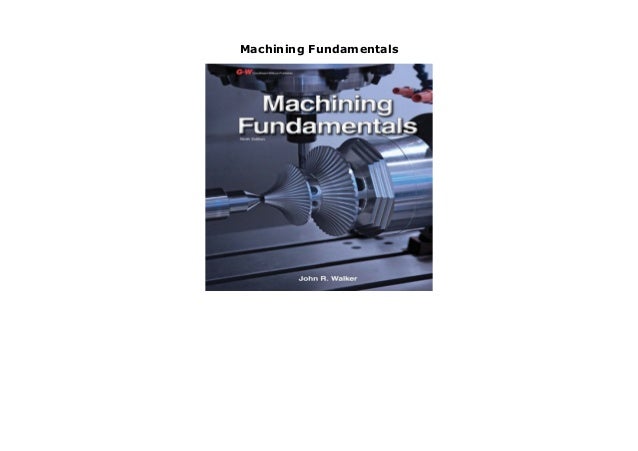 Machining Fundamentals