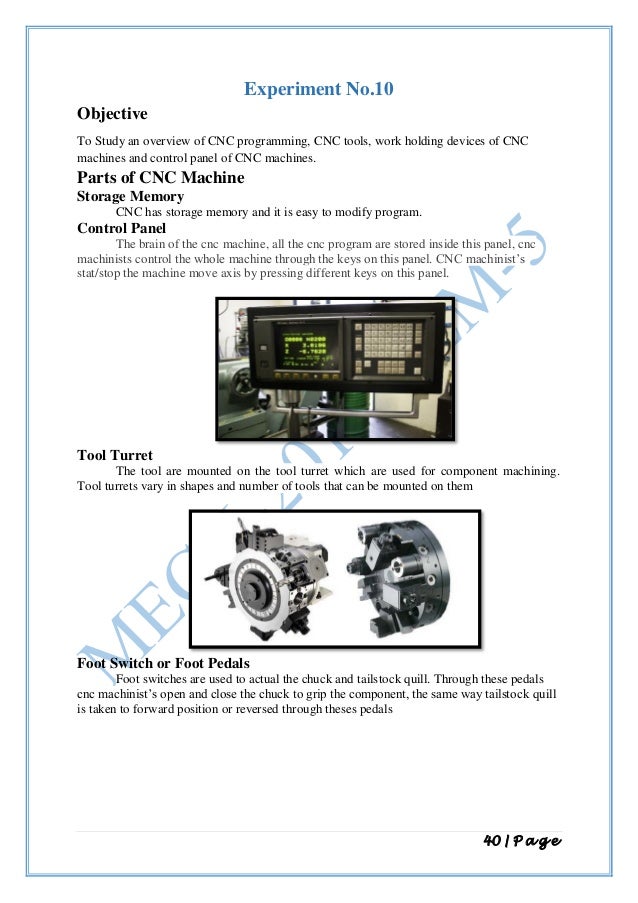 Machining technology lab manual mechanical.manufacturing technology 2…