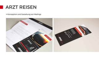ARZT REISEN
» Konzeption und Gestaltung von Mailings
 