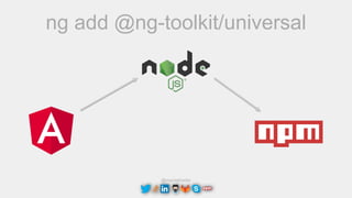 @maciejtreder
ng add @ng-toolkit/universal
 