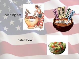 Melting pot Salad bowl 