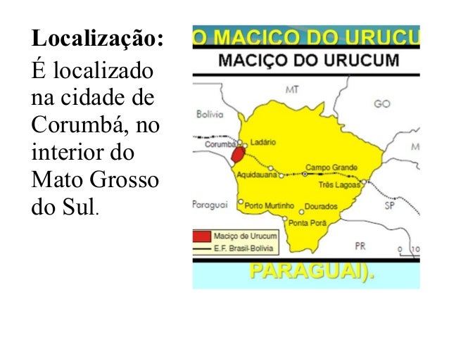 Maciço de urucum