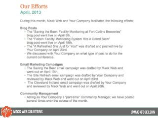 @mackfogleson@mackfogELson
@mackfogELsonMACK WEB SOLUTIONS
 