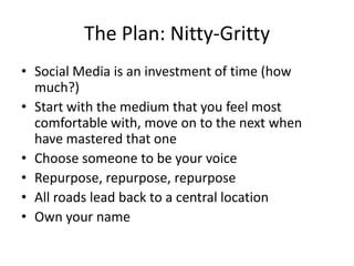 Social Networking makes it easy for people to become ambassadors for you. 