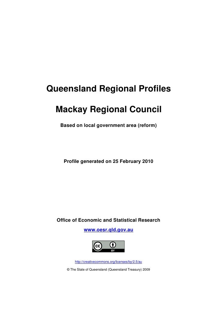 Mackay Regional Profile