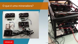 Copyright © 2017, Oracle and/or its affiliates. All rights reserved. 23
O que é uma mineradora?
 