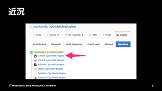 Mackerel User Group Meeting Vol.1, 2016/6/14 3
 