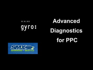 06 : 06 : 2012
                 Advanced
                 Diagnostics
                   for PPC
 