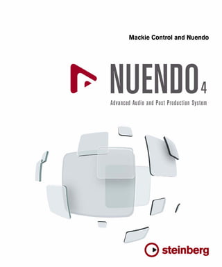 Mackie Control and Nuendo
 