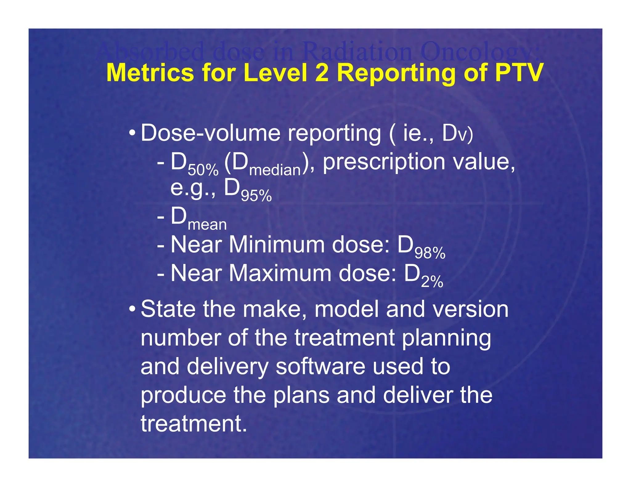 D95 Radiotherapy Icru recommendation; thomas macki rockwell | PDF