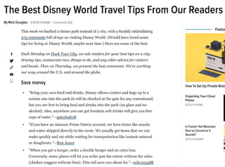 The Best Disney World Travel Tips From Our Readers
