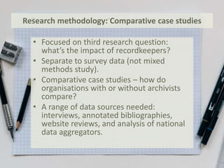 Managing Ireland's Research Data - 3 Research Methods | PPTX