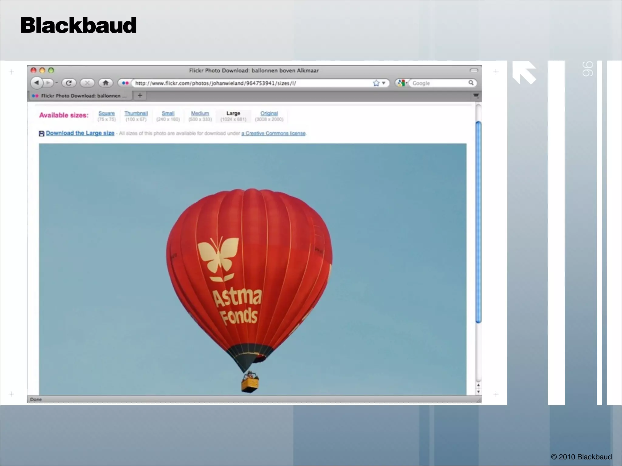 Blackbaud

            




                       96
                © 2010 Blackbaud
 