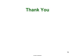 Thank You A guide to wikispaces 