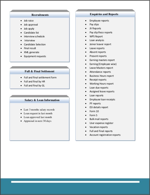 maco human resource management system full features hr full form