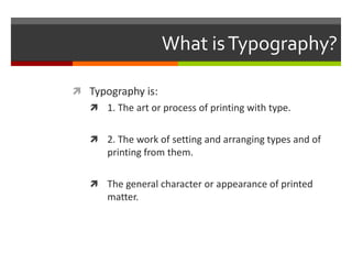 MA Collage Typography | PPTX