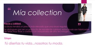 Mía collection reversible