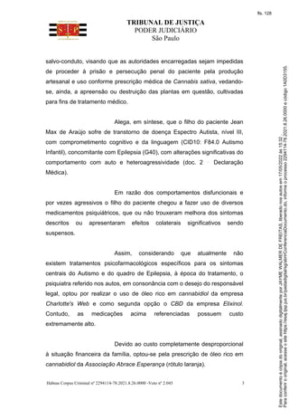 TRIBUNAL DE JUSTIÇA
PODER JUDICIÁRIO
São Paulo
Habeas Corpus Criminal nº 2294114-78.2021.8.26.0000 -Voto nº 2.045 3
salvo-...